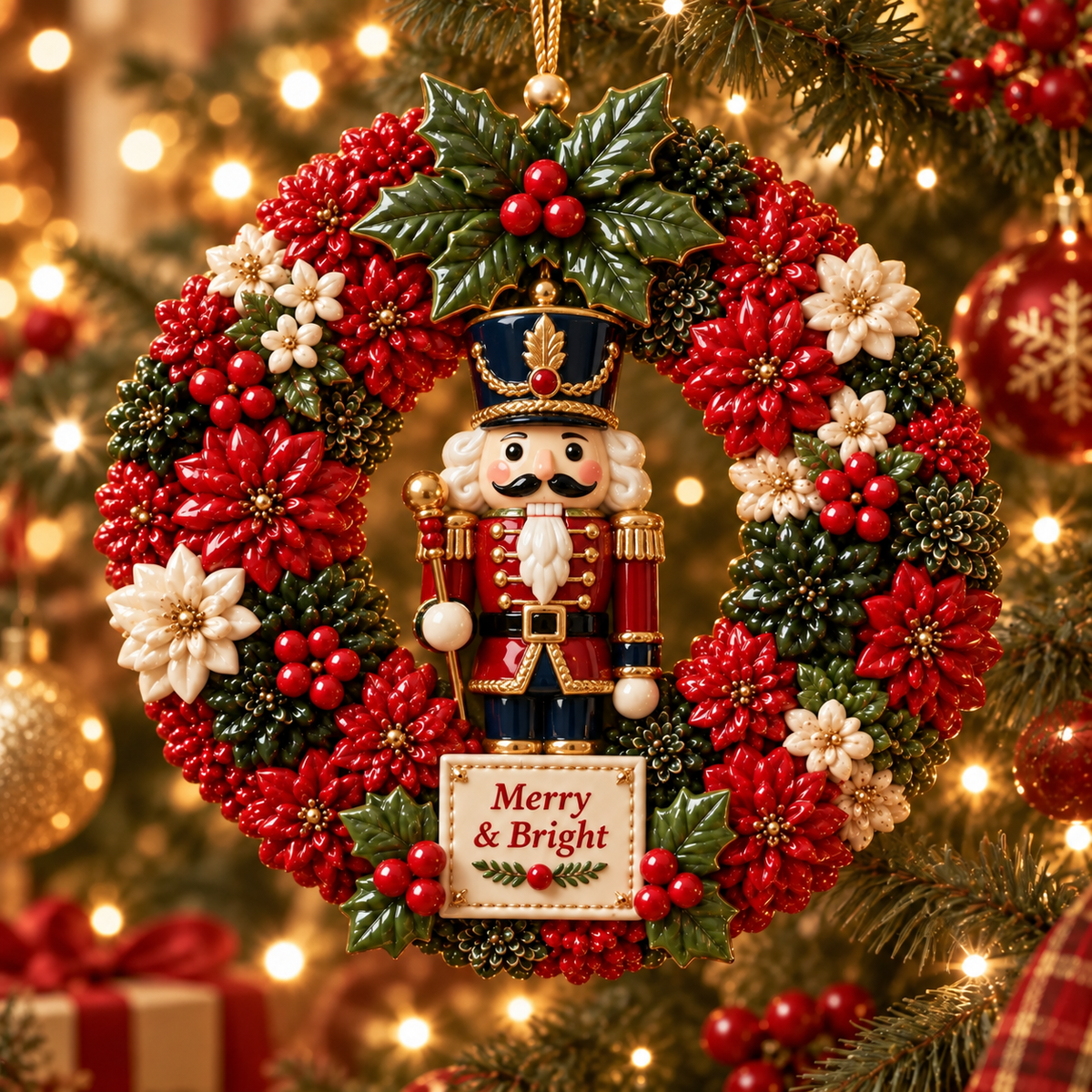 ⏳ Last Day 49% OFF —🎄 Christmas Wreath Ornaments