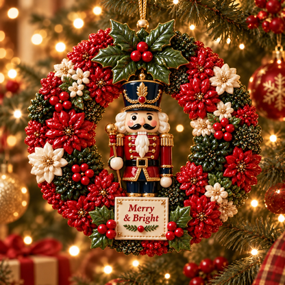 ⏳ Last Day 49% OFF —🎄 Christmas Wreath Ornaments