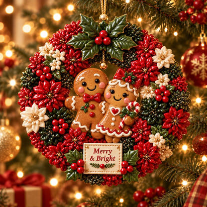 ⏳ Last Day 49% OFF —🎄 Christmas Wreath Ornaments