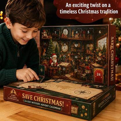 ⏳ Last Day 49% OFF – 🎁✨24-Day Mystery Adventure Advent Calendar Collection