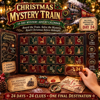 ⏳ Last Day 49% OFF – 🎁✨24-Day Mystery Adventure Advent Calendar Collection