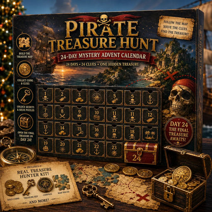 ⏳ Last Day 49% OFF – 🎁✨24-Day Mystery Adventure Advent Calendar Collection